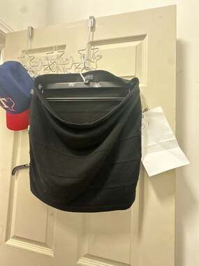 Forever 21 Plus Sizes Black Bandage Mini Skirt 2X